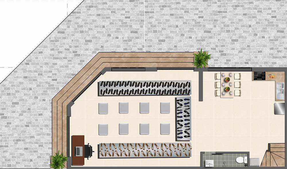 MẶT BẰNG VẬT DỤNG TRỆT