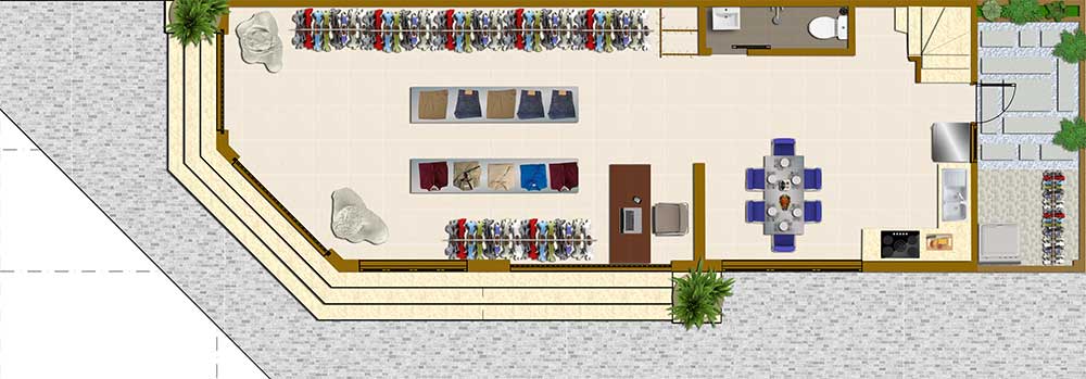 MẶT BẰNG VẬT DỤNG TRỆT