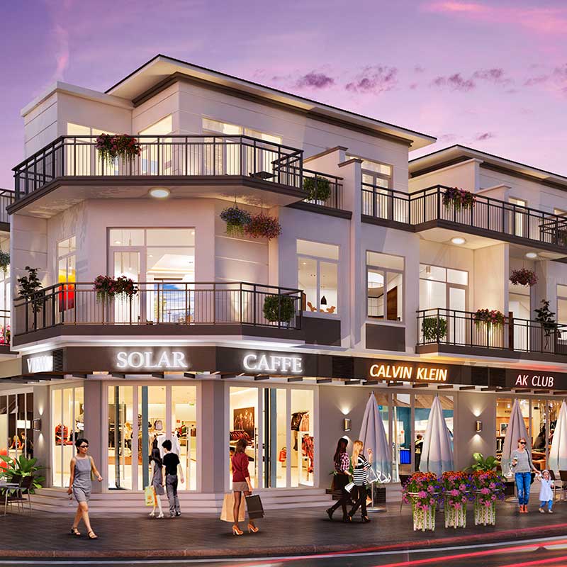 Nhà phố thương mại